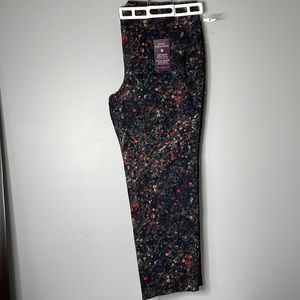 Gloria Vanderbilt Amanda Jeans Floral Classic Rise